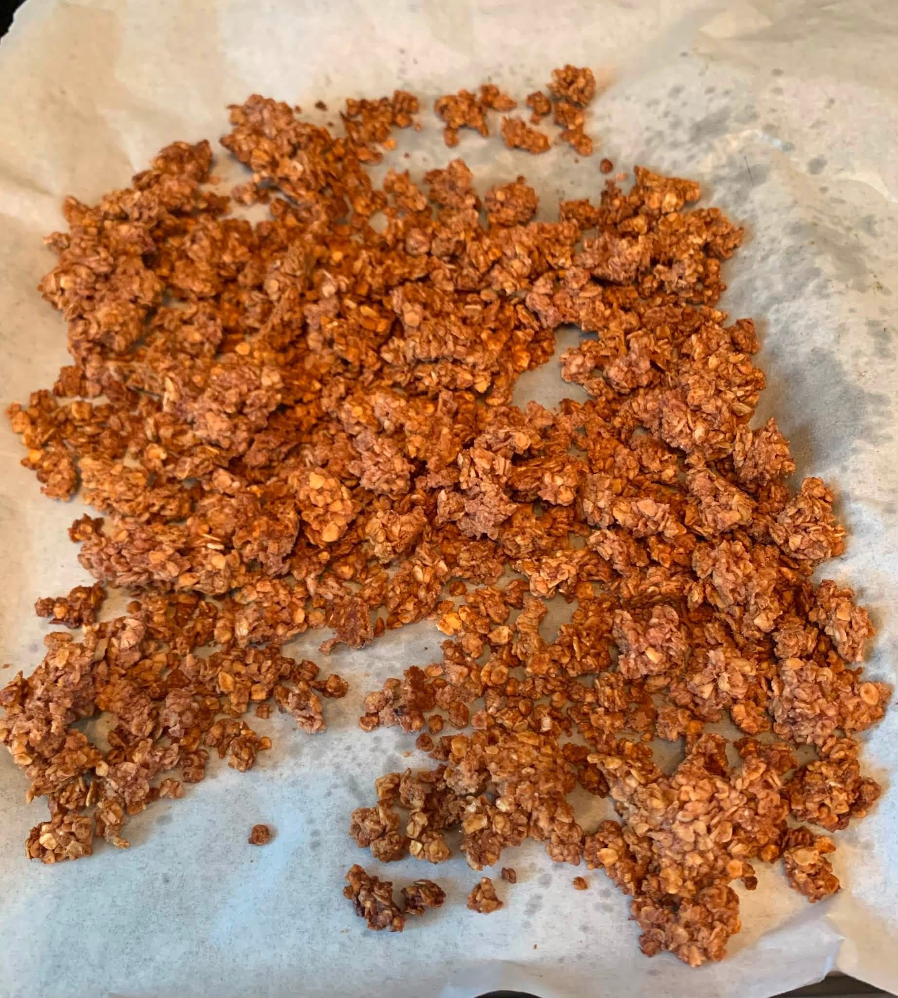 Peanut Butter and Jam granola
